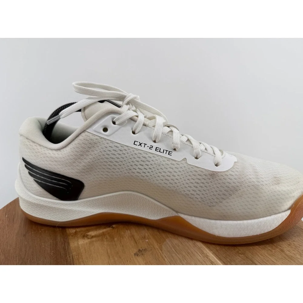TYR CXT-2 Elite Carbon Training Shoes White Gum Mens 11 Womens 12.5 Sneakers - Picture 6 of 13